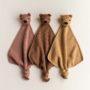 knuffeldoekje teddy tokki, terracotta – HVID