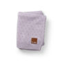wiegdeken pointelle, lavender love - ELODIE